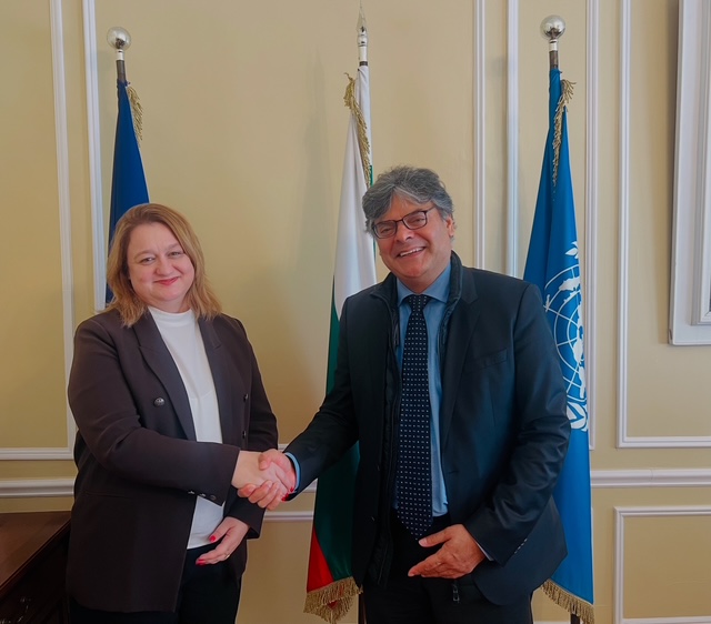 Ambassador Gergana Karadjova Held a Meeting with Sivanka Dhanapala, Director of the New York Office of the United Nations High Commissioner for Refugees